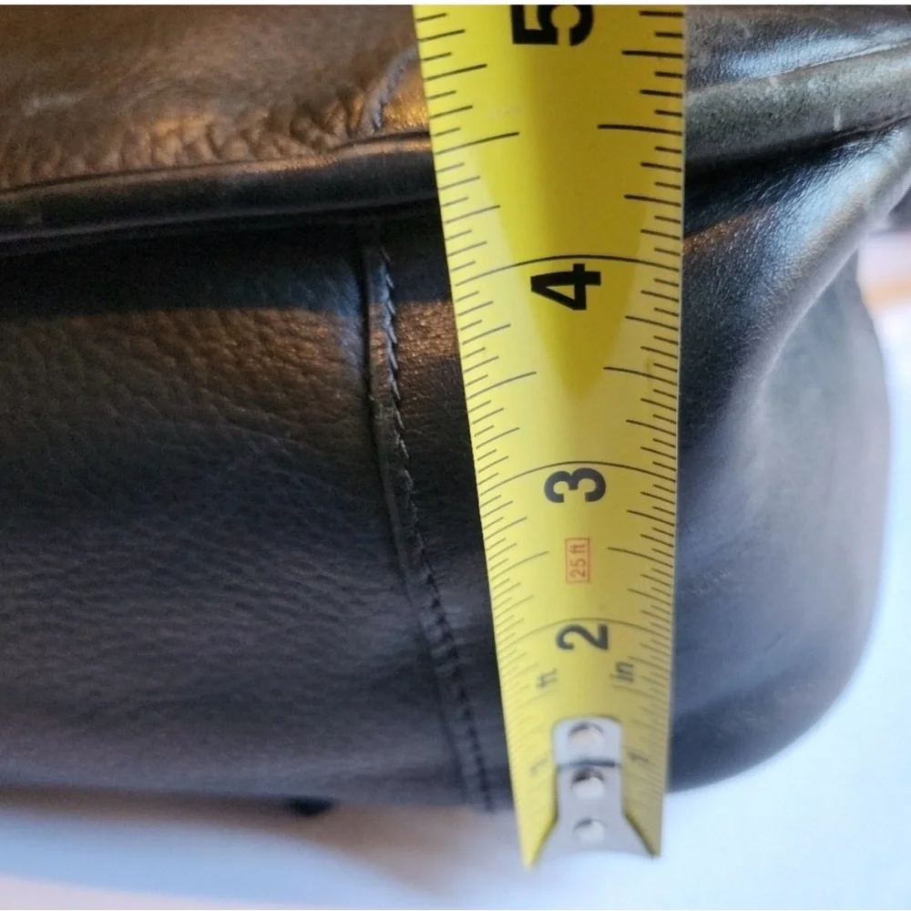 Vintage MULHOLLAND Black Leather Briefcase THE CHALICE 2007 - Picture 15 of 16